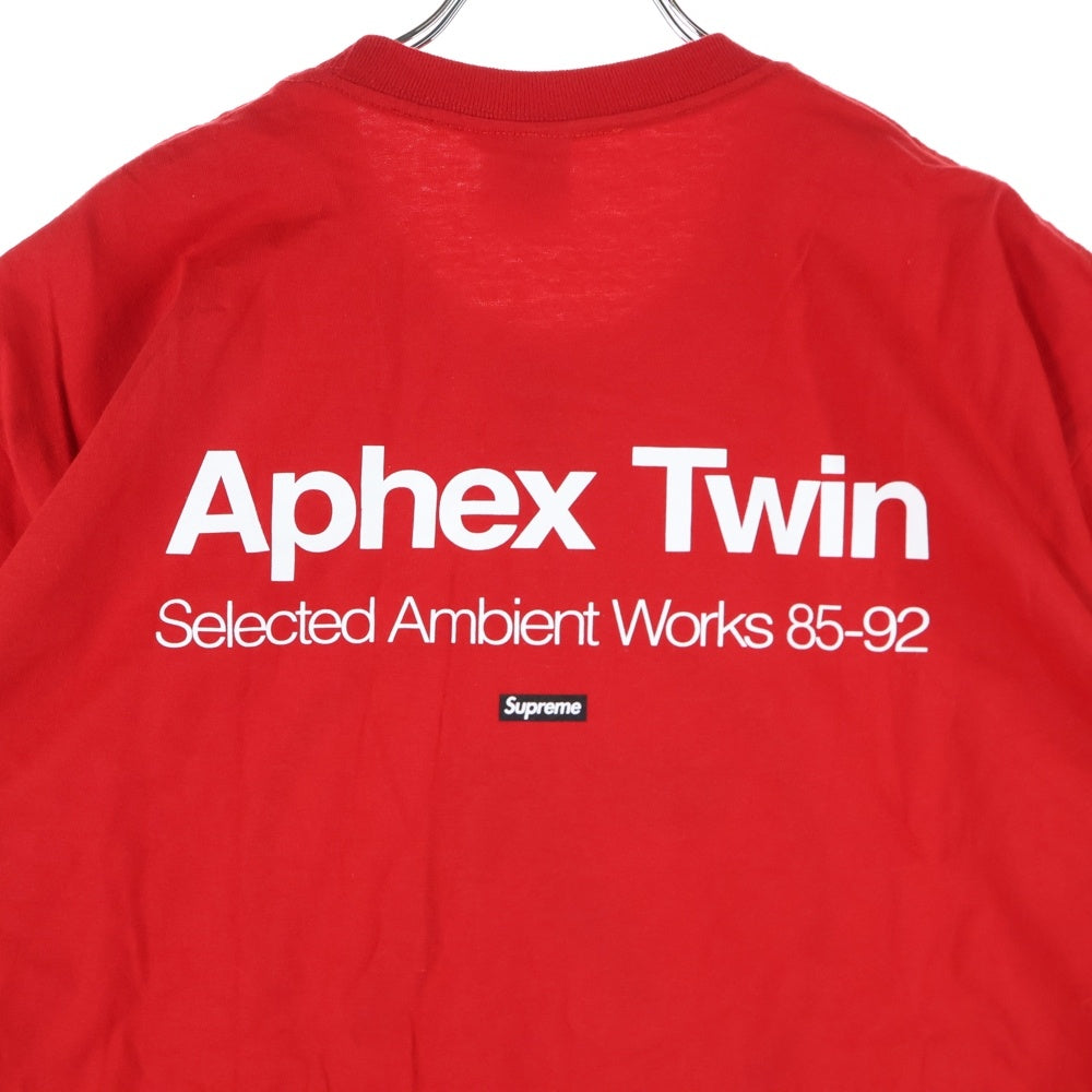 ウェア Supreme x Aphex Twin Ambient Works Tee Supreme Aphex Twin Ambient Works Tee Red メンズ - SS25 - JP