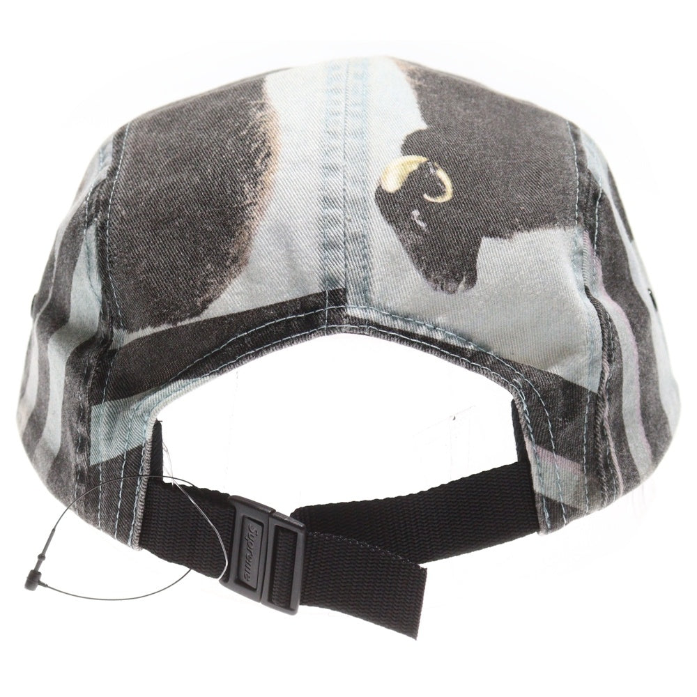 SUPREME(シュプリーム) 25SS Damian Hirst Camp Cap ボックスロゴ ダミアンハースト キャンプキャップ 帽子 グレー