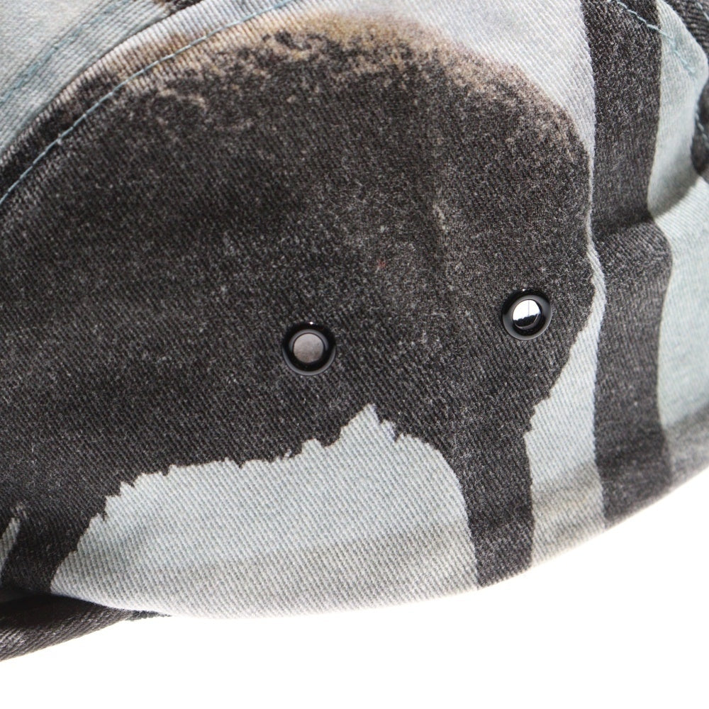 SUPREME(シュプリーム) 25SS Damian Hirst Camp Cap ボックスロゴ ダミアンハースト キャンプキャップ 帽子 グレー