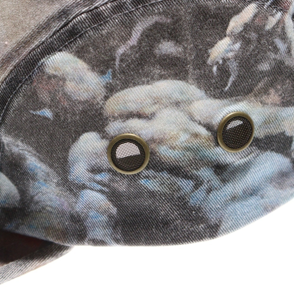 SUPREME(シュプリーム) 24AW Frank Frazetta Camp Cap ボックスロゴ フランク フラゼッタ キャンプキャップ 帽子 グレー