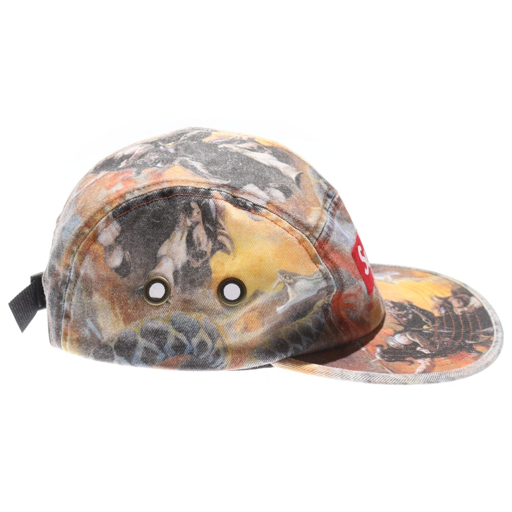 SUPREME(シュプリーム) 24AW Frank Frazetta Camp Cap ボックスロゴ フランク フラゼッタ キャンプキャップ 帽子 オレンジ