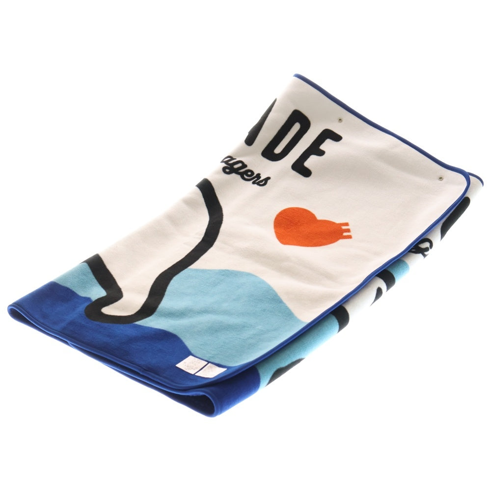 HUMAN MADE(ヒューマンメイド) FLEECE BLANLET ボア フリースブランケット 毛布 ブルー