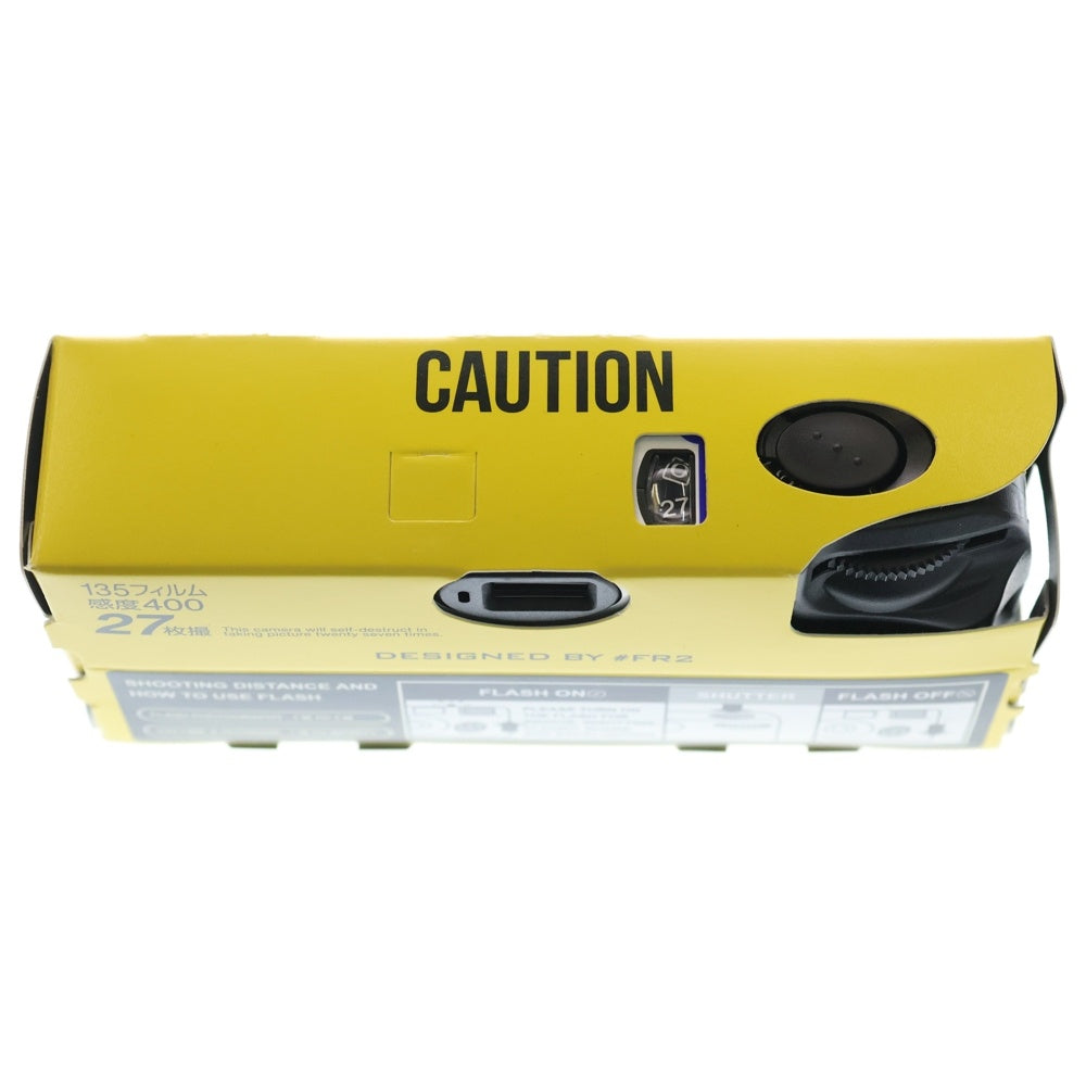 FR2(エフアールツー) 写ルンです 使い捨てカメラ イエロー ※期限切れ