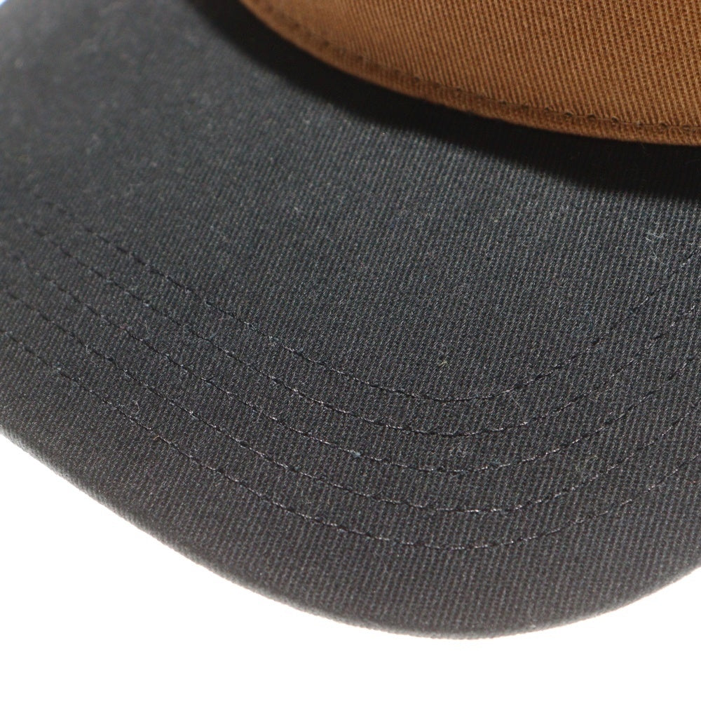 KITH(キス) 24AW ×BMW Bay Low Pinch Crown Suede Brim Cap 刺繍 スウェードキャップ 帽子 ブラウン