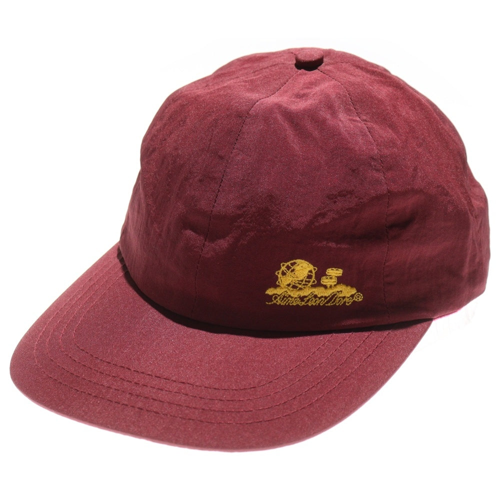 Aime Leon Dore(エメレオンドレ) 23AW Unisphere Shell Cap ロゴ刺繍ナイロンキャップ 帽子 バーガンディ