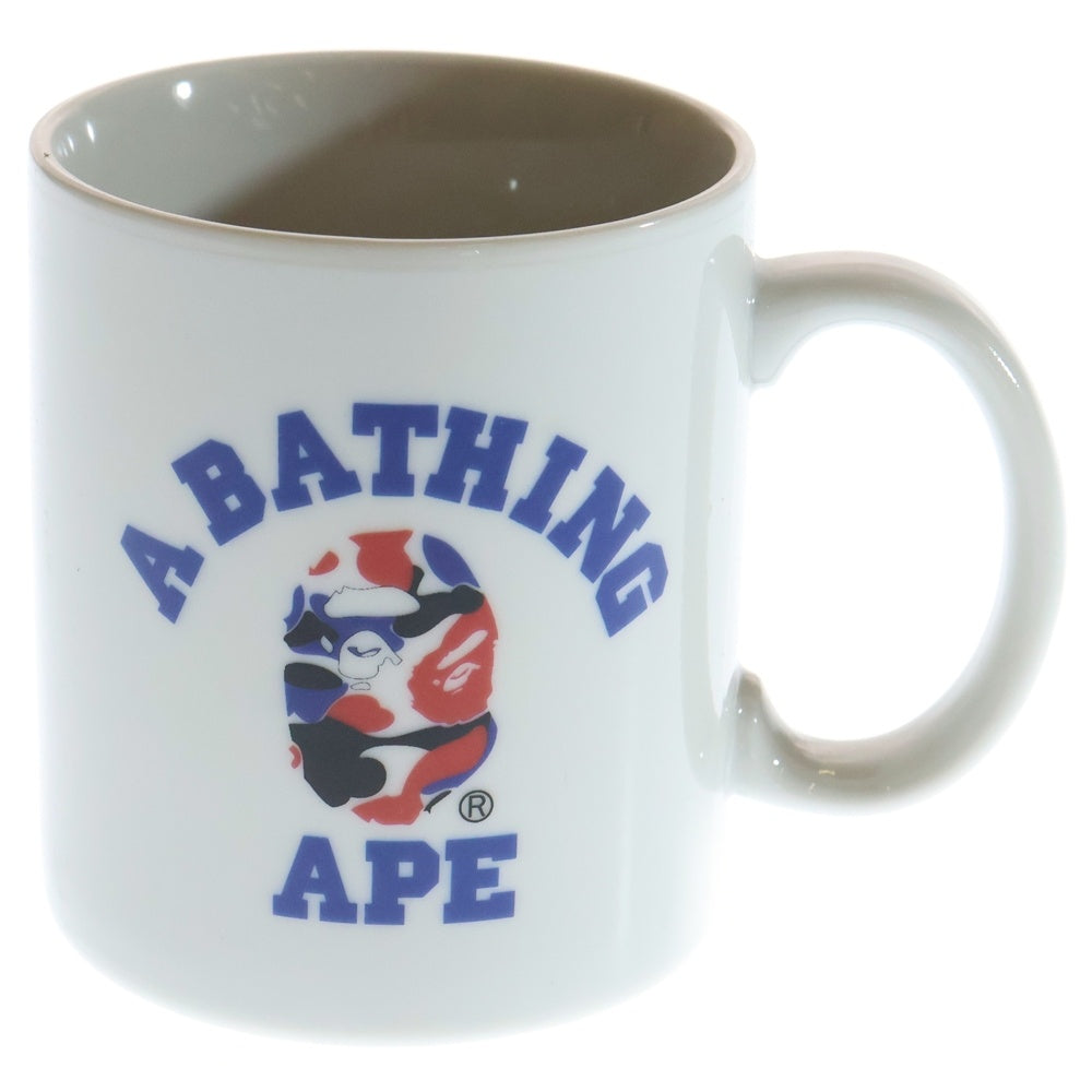 A BATHING APE(アベイシングエイプ) 20AW LONDON MUG マグカップ コップ ホワイト■ 1G72182095