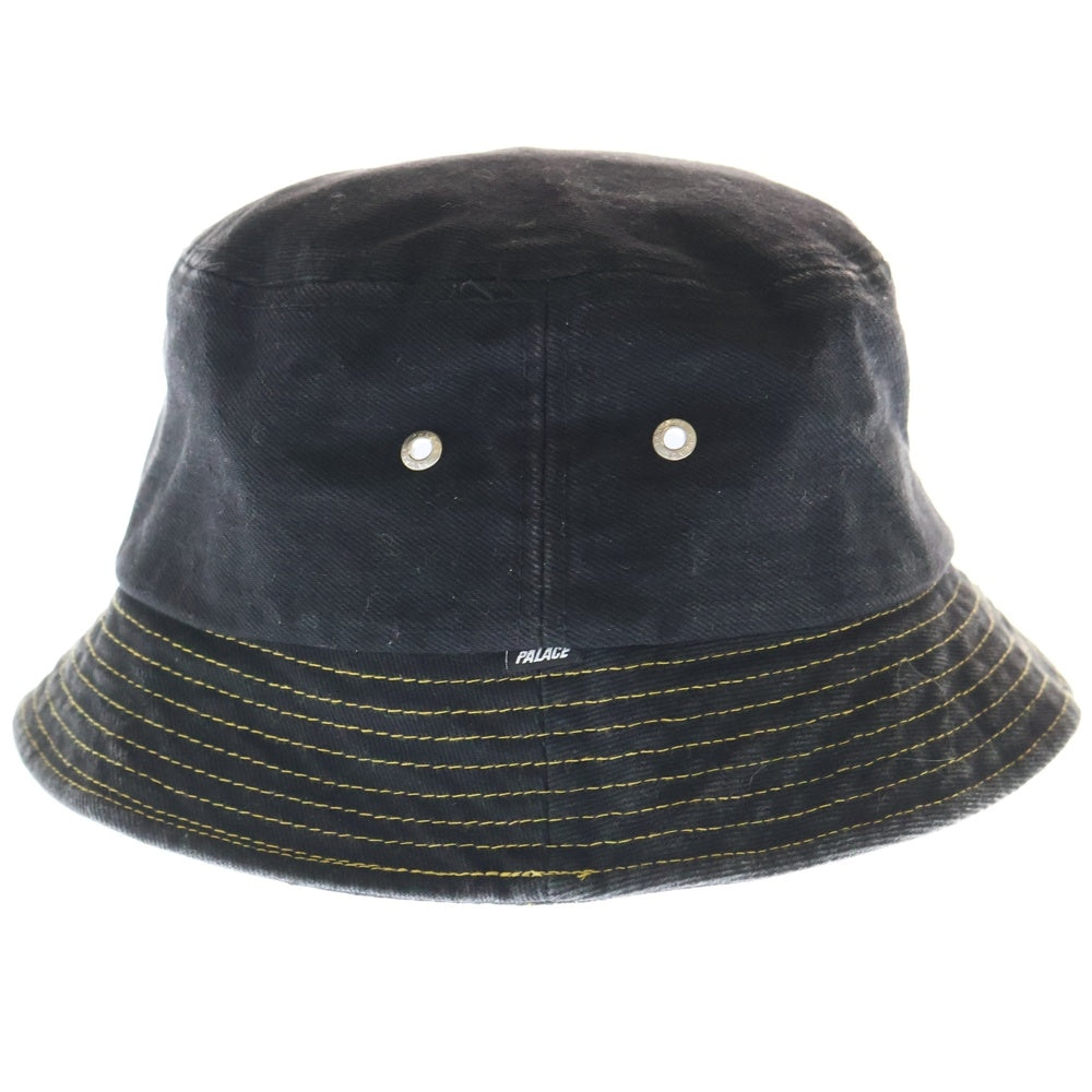 Palace Skateboards(パレススケートボーズ) 22AW Duck Denim Bucket Hat ダック刺繍 デニムバケットハット 帽子 インディゴ