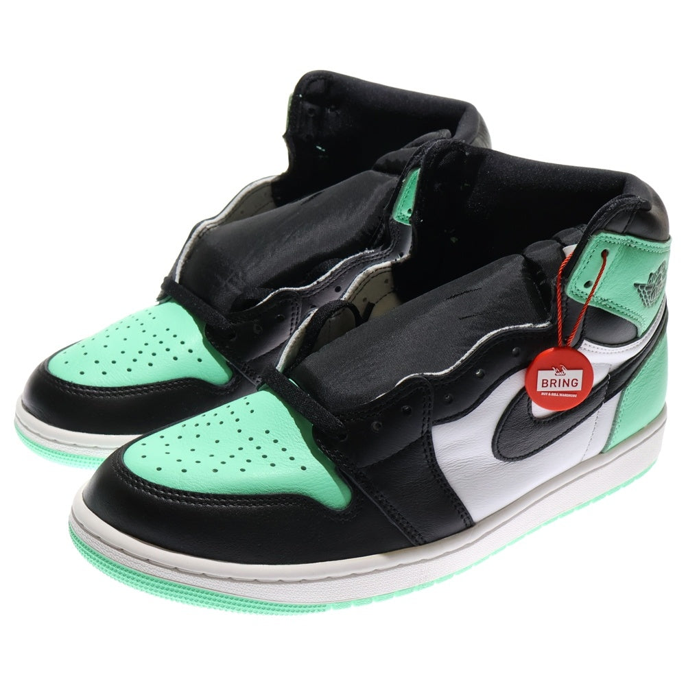 NIKE(ナイキ) AIR JORDAN1 RETRO HIGH OG エアジョーダン1 グリーングロー ハイカットスニーカー グリーン US12/30cm DZ5485-130