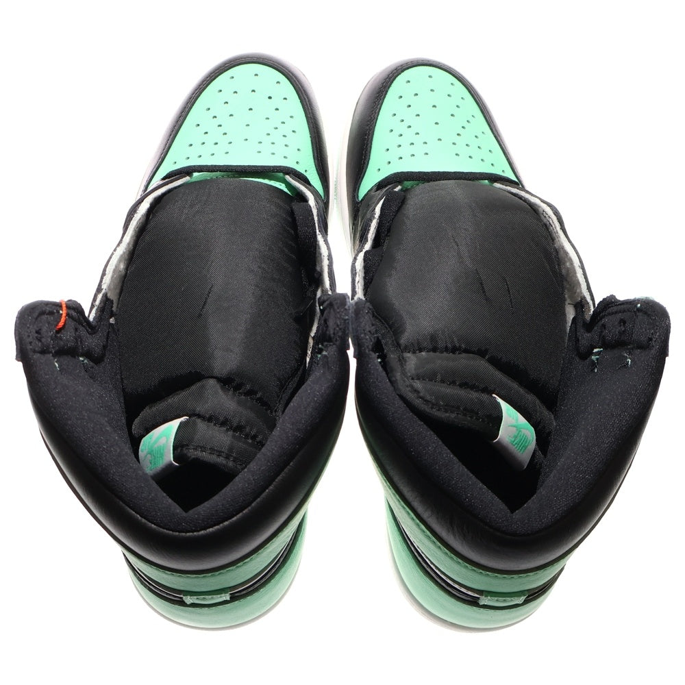 NIKE(ナイキ) AIR JORDAN1 RETRO HIGH OG エアジョーダン1 グリーングロー ハイカットスニーカー グリーン US12/30cm DZ5485-130