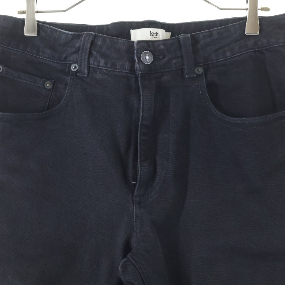 KITH(キス) DENIM PANTS ストレート デニムパンツ ジーンズ ブラック