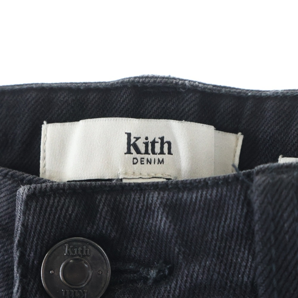KITH(キス) DENIM PANTS ストレート デニムパンツ ジーンズ ブラック
