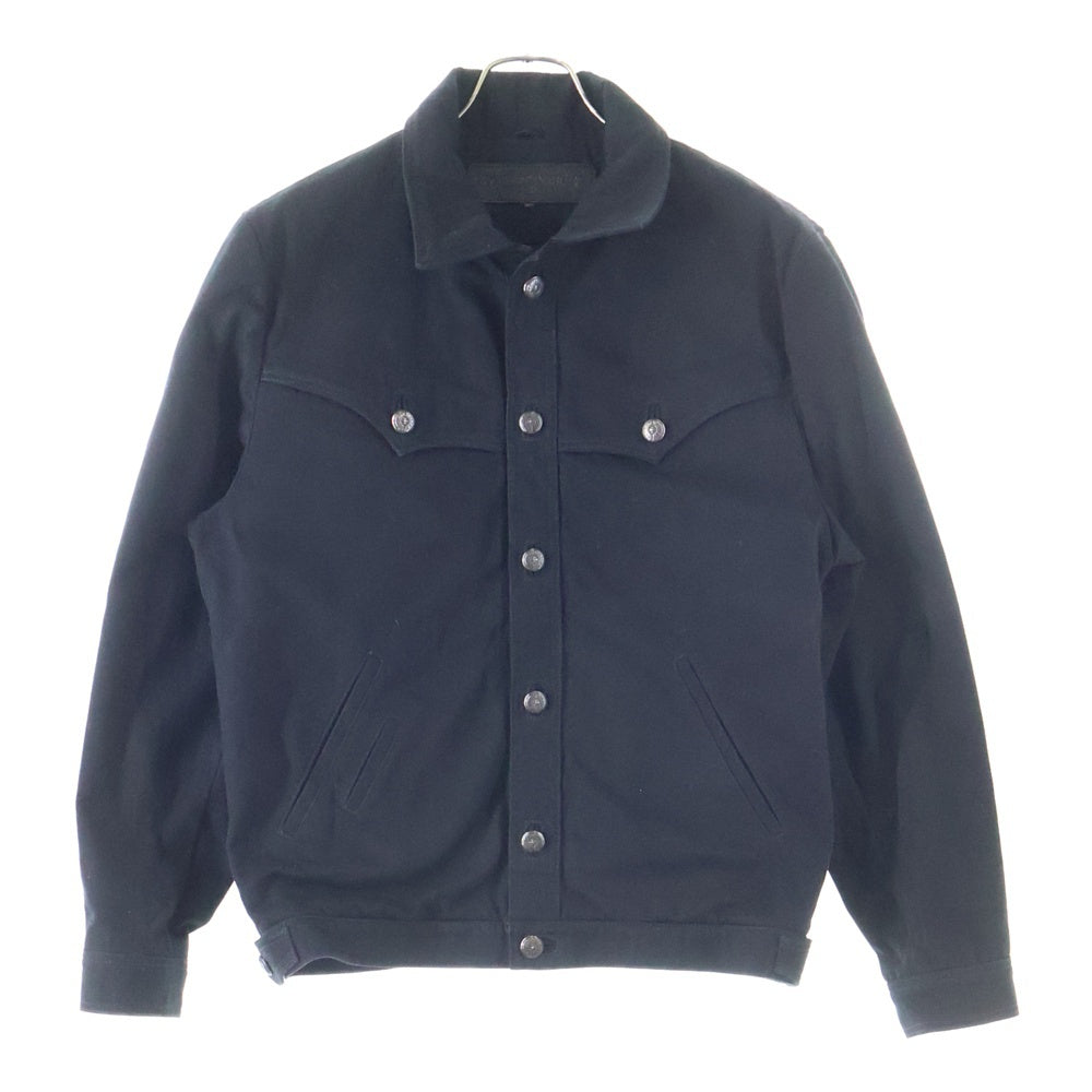 CHROME HEARTS(クロムハーツ) OLD DENIM CLASSIC JEAN オールド バックフレアニーウエスタンデニムジャケット ブラック