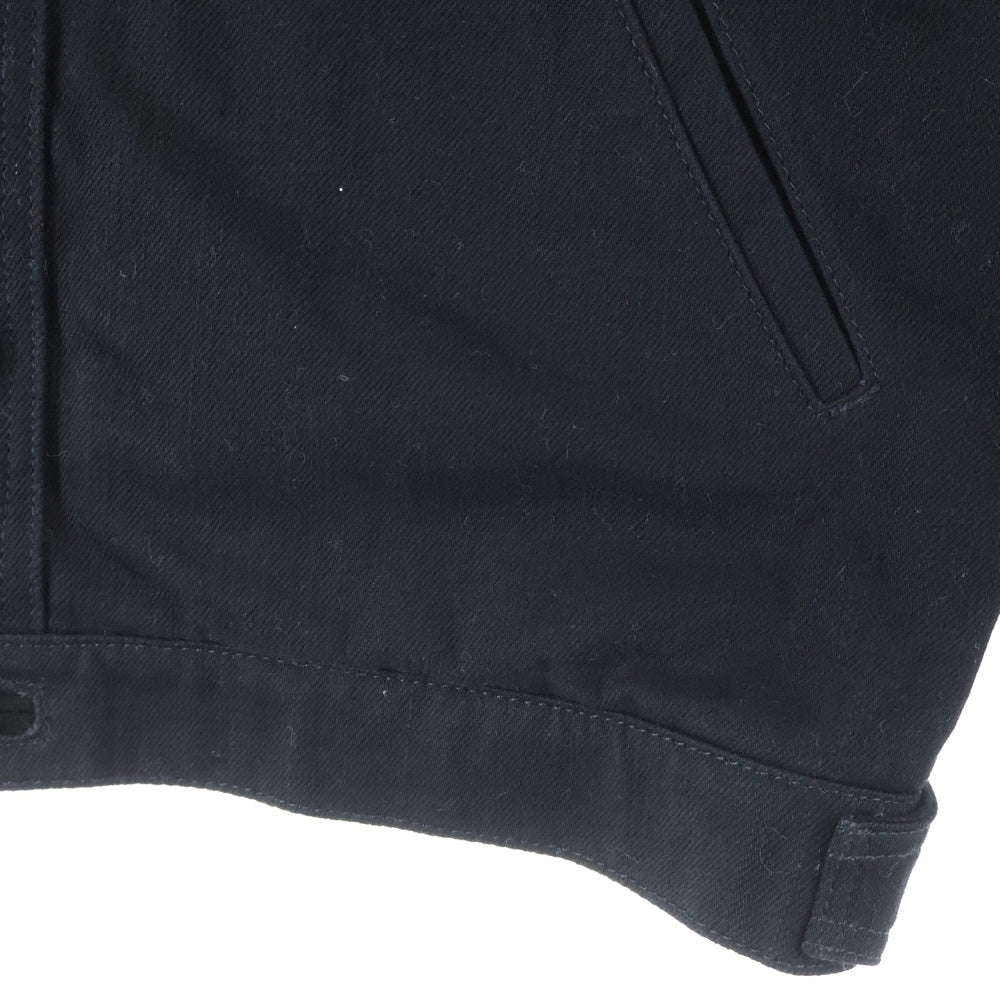 CHROME HEARTS(クロムハーツ) OLD DENIM CLASSIC JEAN オールド バックフレアニーウエスタンデニムジャケット ブラック