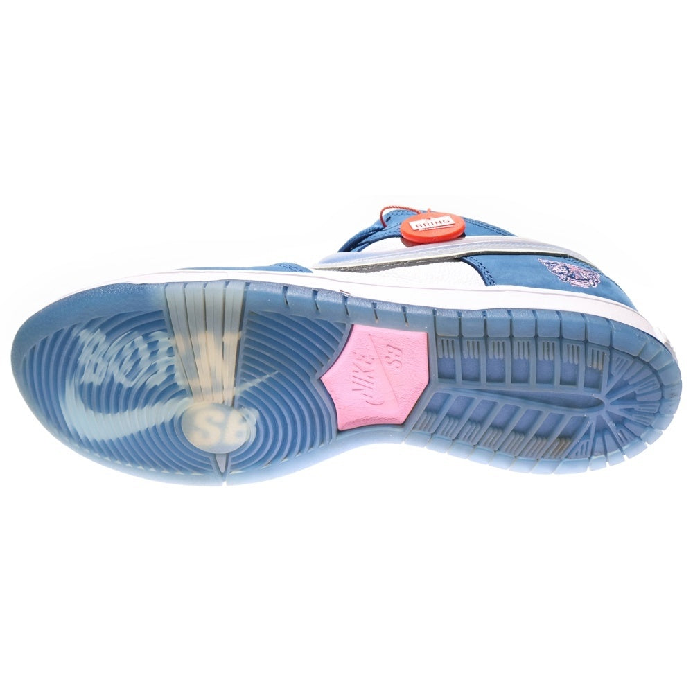 NIKE SB(ナイキエスビー) ×Born x Raised DUNK LOW PRP QS ボーンレイズド ダンク ローカットスニーカー ホワイト/ブルーUS9.5/27.5cm FN7819-400