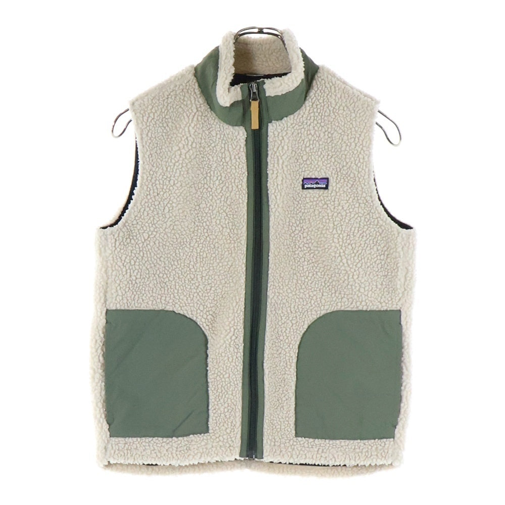 PATAGONIA(パタゴニア) 19AW Fleece Vest フリースベスト ジャケット キッズ ベージュ STY65619FA19