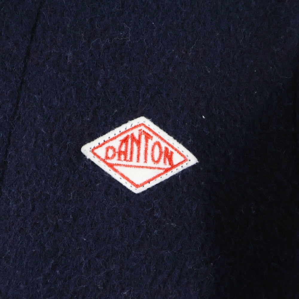 DANTON(ダントン) Wool Mossa Melton Jacket ウールモッサメルトンジャケット ネイビー 16A-SL-001