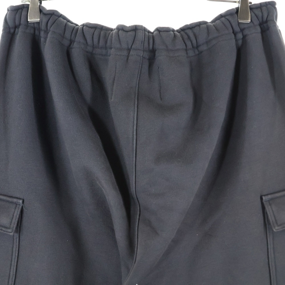 HOOD BY AIR/HBA(フッドバイエアー/エイチビーエー) DSM SP CARGO SWEATS カーゴスウェットパンツ ブラック EX21P01