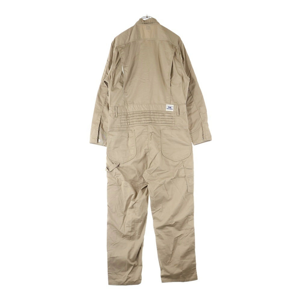 LEE(リー) ジップアップ オーバーオール ツナギ ベージュ