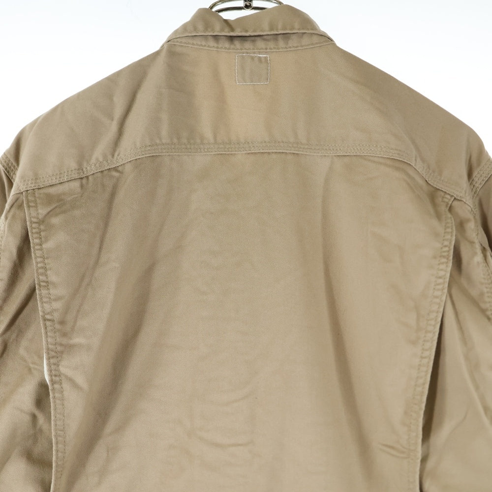 LEE(リー) ジップアップ オーバーオール ツナギ ベージュ