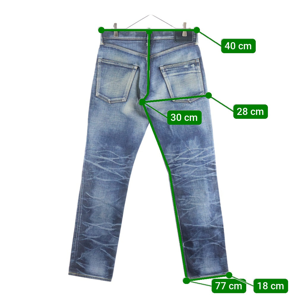 VISVIM(ヴィスヴィム) 03NW DENIM PANTS デニムパンツ 色落ち加工