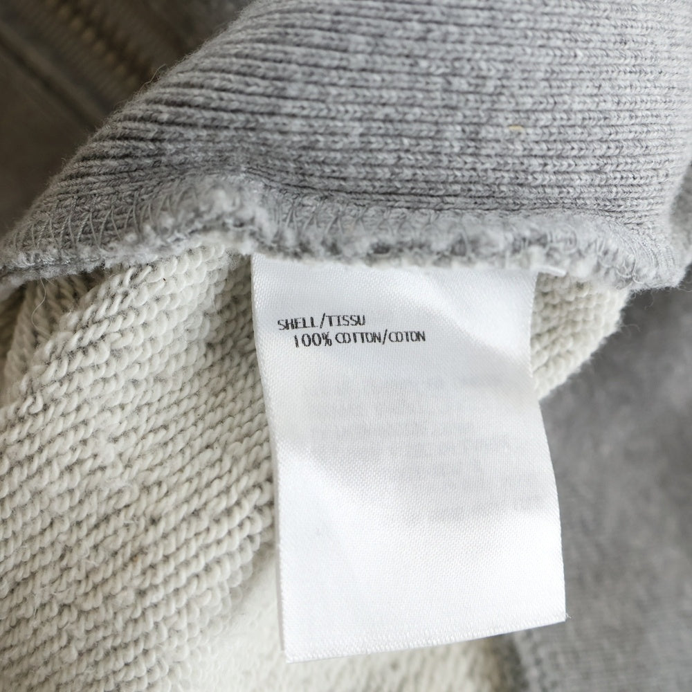 THOM BROWNE(トムブラウン) ZIPUP HOODIE ジップアップ フーディー パーカー グレー MJT022H-00535068