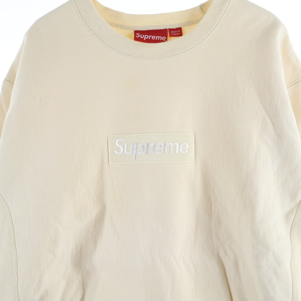 Supreme ホワイト スウェット Mサイズ supreme スウェット トレーナー 白 Mサイズ Supreme 【シュプリーム