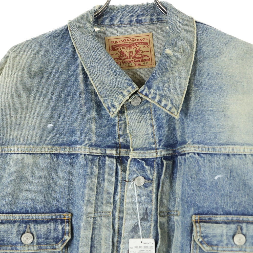 SAINT MICHAEL(セントマイケル) 23AW ×BerBerJin BJ DENIM JKT