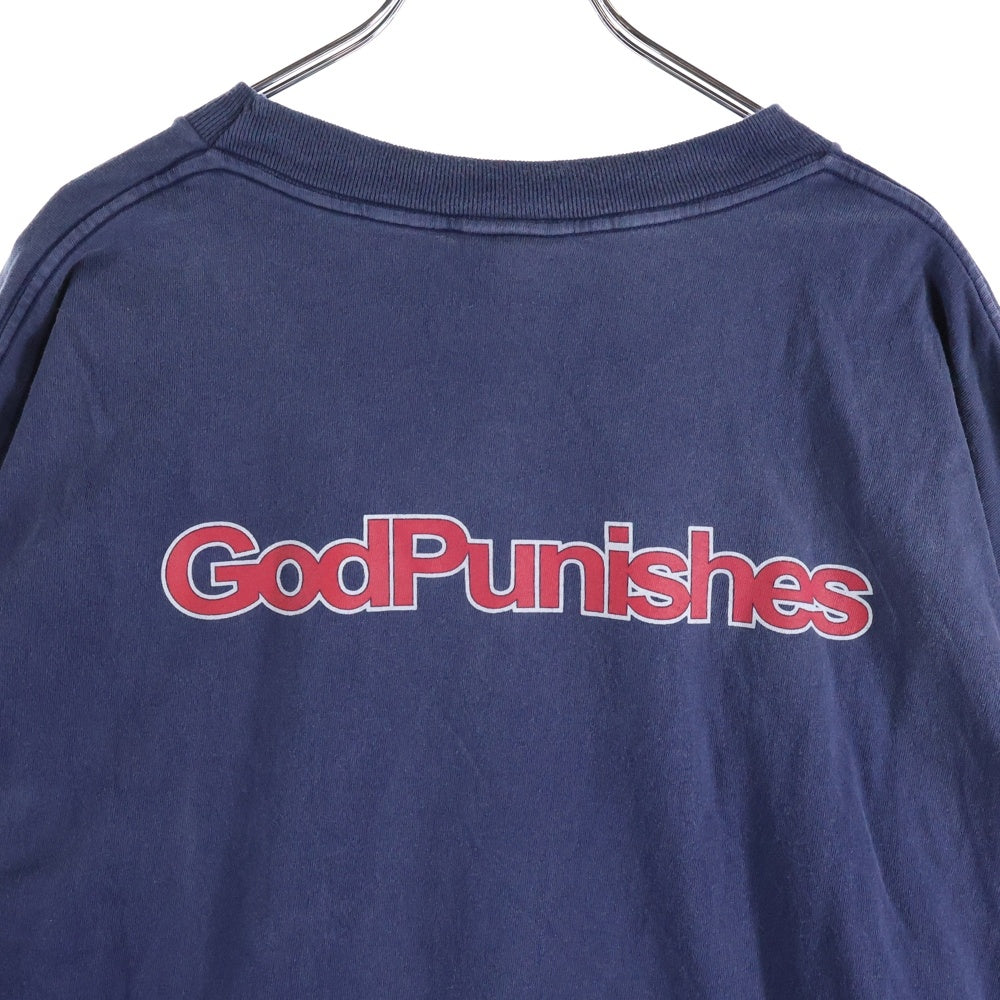 SAINT MICHAEL(セントマイケル) 24AW LS TEE DEAD SAINT ダメージ加工