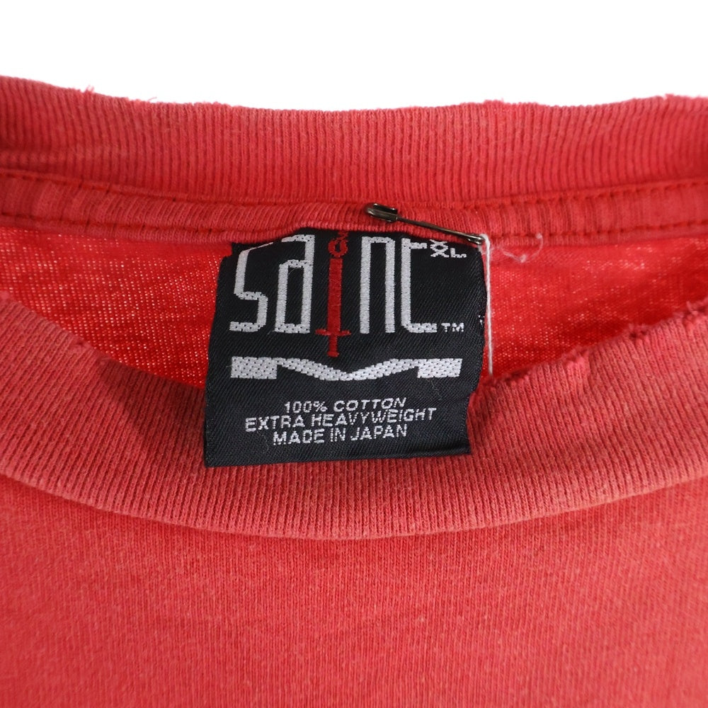 SAINT MICHAEL(セントマイケル) 24SS LS TEE SOFT LOVE ダメージ加工