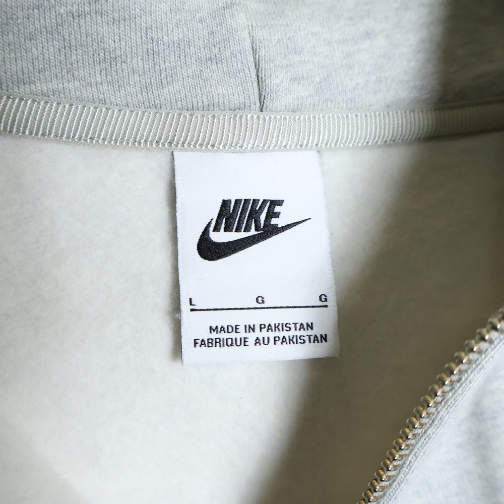 NIKE(ナイキ) ×STUSSY Fleece Zip Hoodie ロゴ刺繍 ジップアップ