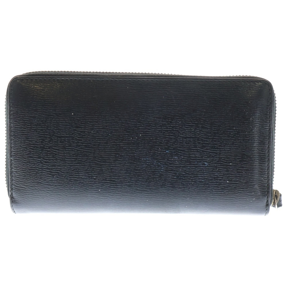 GUCCI(グッチ) キングスネーク ラウンドジップ レザーロングウォレット