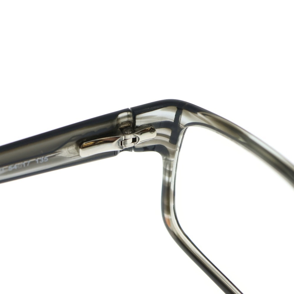TOM FORD(トムフォード) クリアフレーム スクエアアイウェア 眼鏡 グレー TF5013