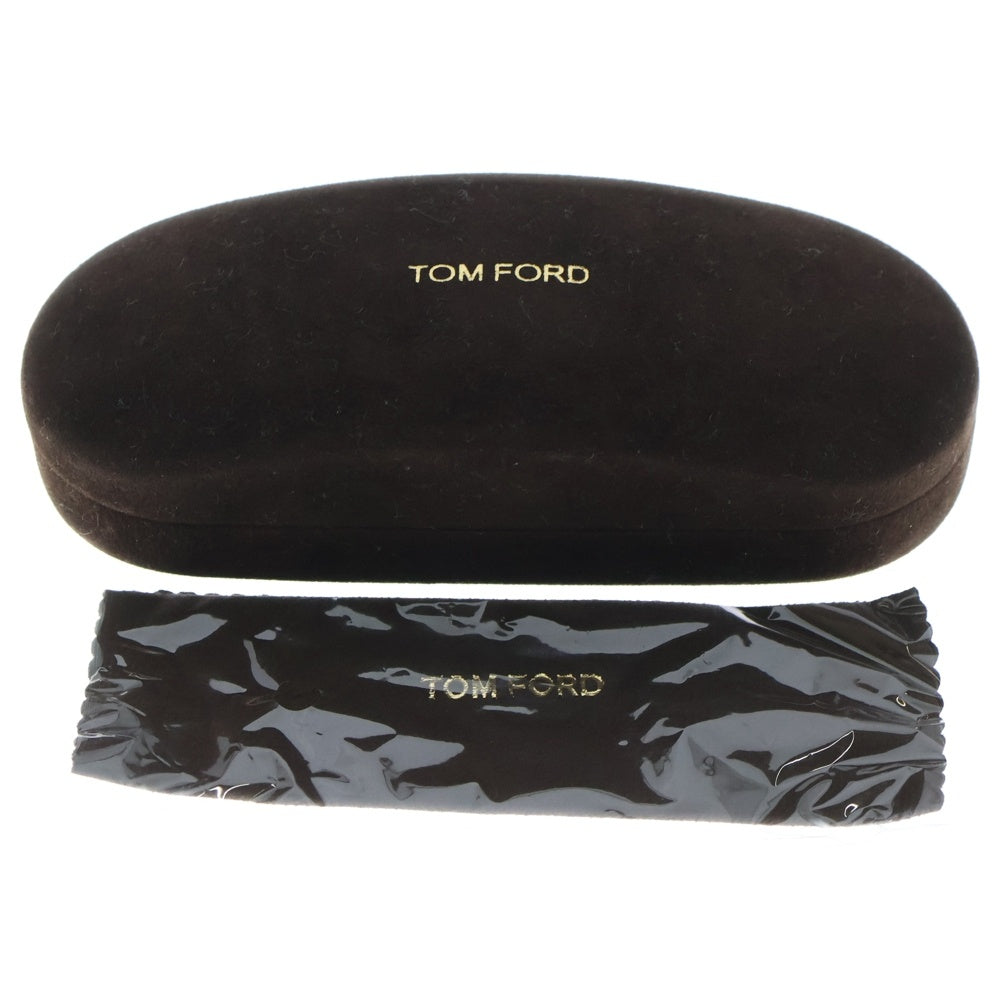 TOM FORD(トムフォード) クリアフレーム スクエアアイウェア 眼鏡 グレー TF5013