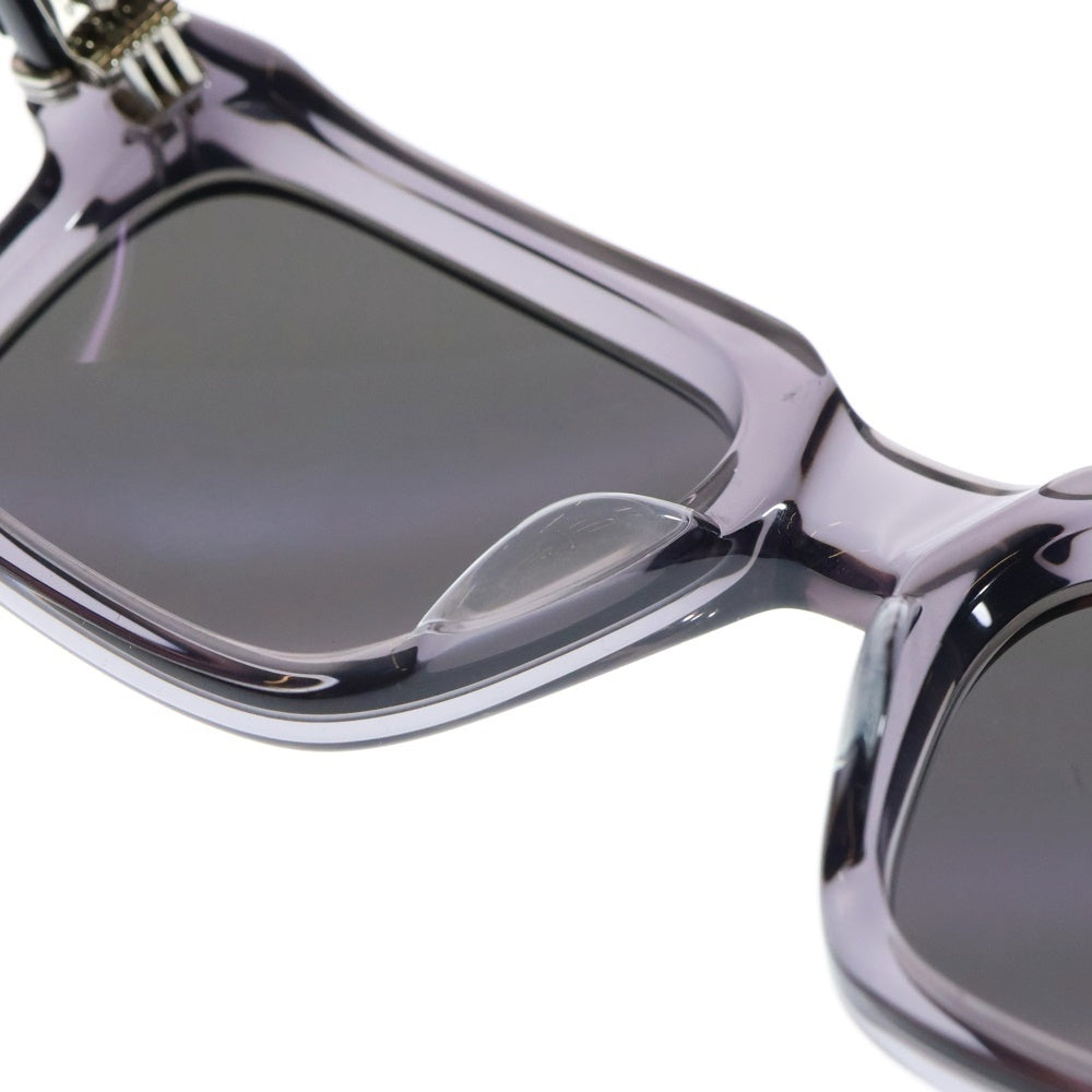 CHROME HEARTS(クロムハーツ) HALLLAMANASS ホースシューテンプル クリアサングラス パープル