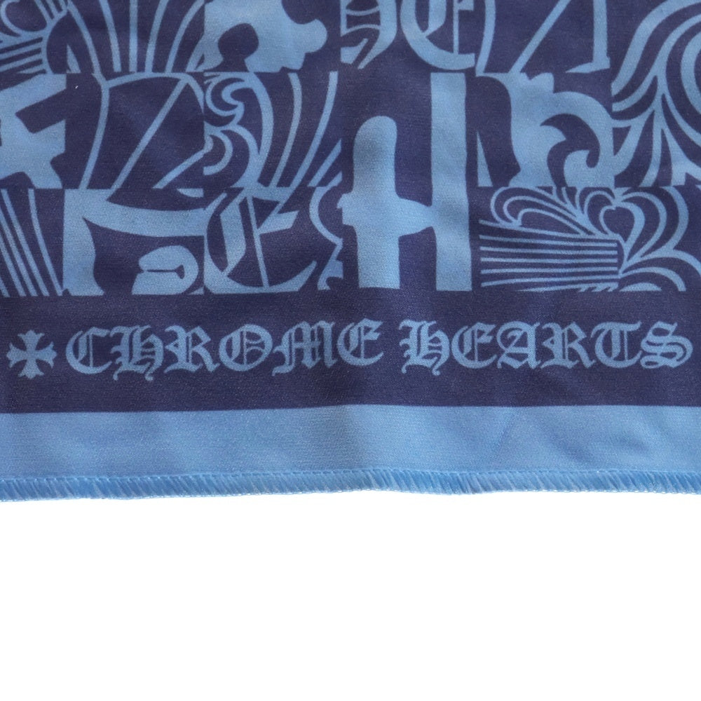 CHROME HEARTS(クロムハーツ) アイウェアクロス 眼鏡拭き ブルー