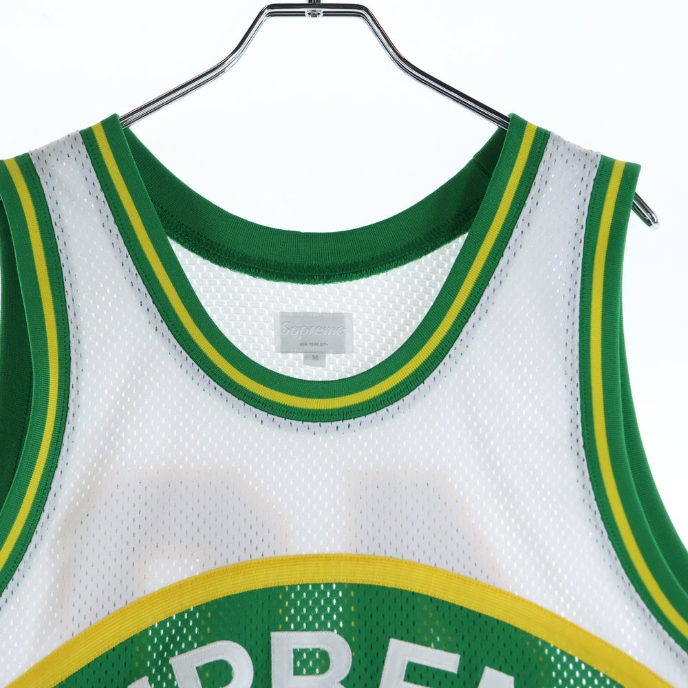 SUPREME(シュプリーム) 17SS Curve Basketball Jersey ロゴ刺繍