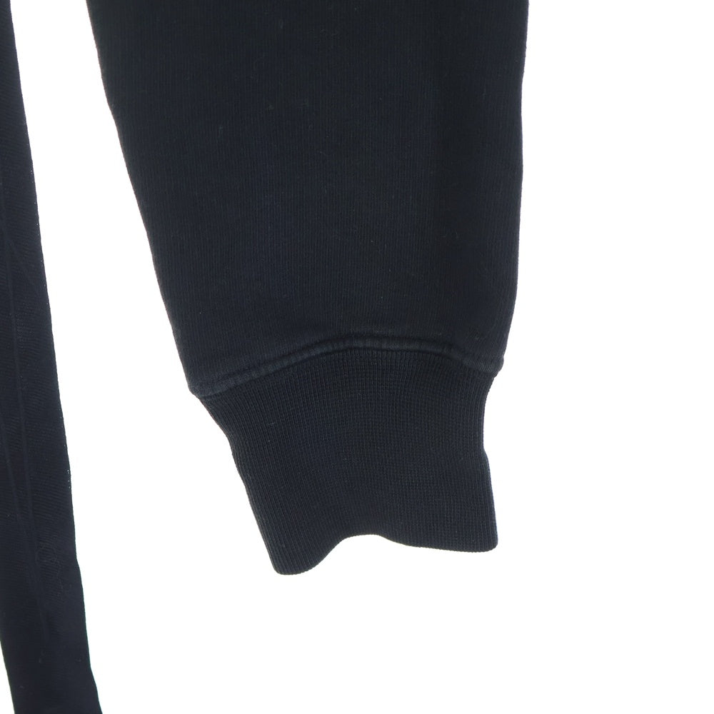 DRKSHDW(ダークシャドウ) 24AW Sun Cropped Hoodie クロップド プルオーバースウェットパーカー フーディー ブラック DS02D2222-FSUN