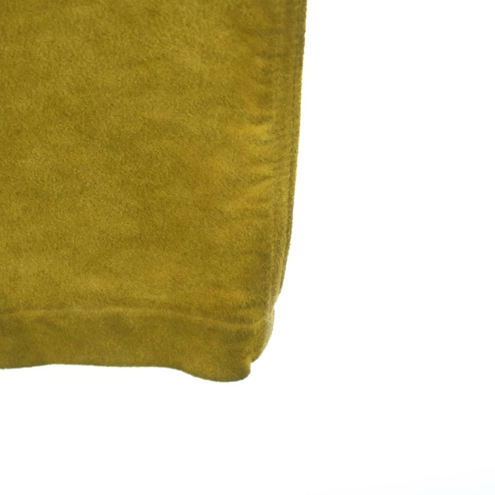 DRKSHDW(ダークシャドウ) Geth Jeans ゲスジーンズ スウェードパンツ イエロー DS02D2305 MO