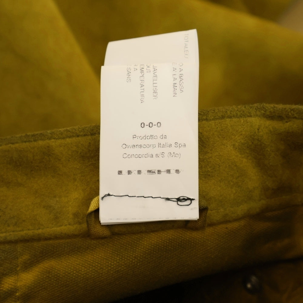 DRKSHDW(ダークシャドウ) Geth Jeans ゲスジーンズ スウェードパンツ イエロー DS02D2305 MO