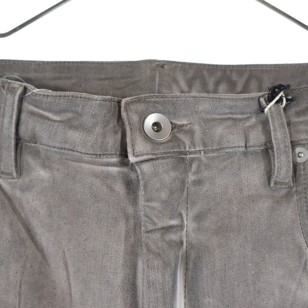 DRKSHDW(ダークシャドウ) Foil Geth Jeans ゲスジーンズ コーティングパンツ グレー DS02D2305-HSCF