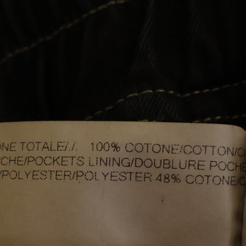 DRKSHDW(ダークシャドウ) 24AW Sun Pusher Pants デニムプッシャーパンツ ブラック DS02D2222-FSUN