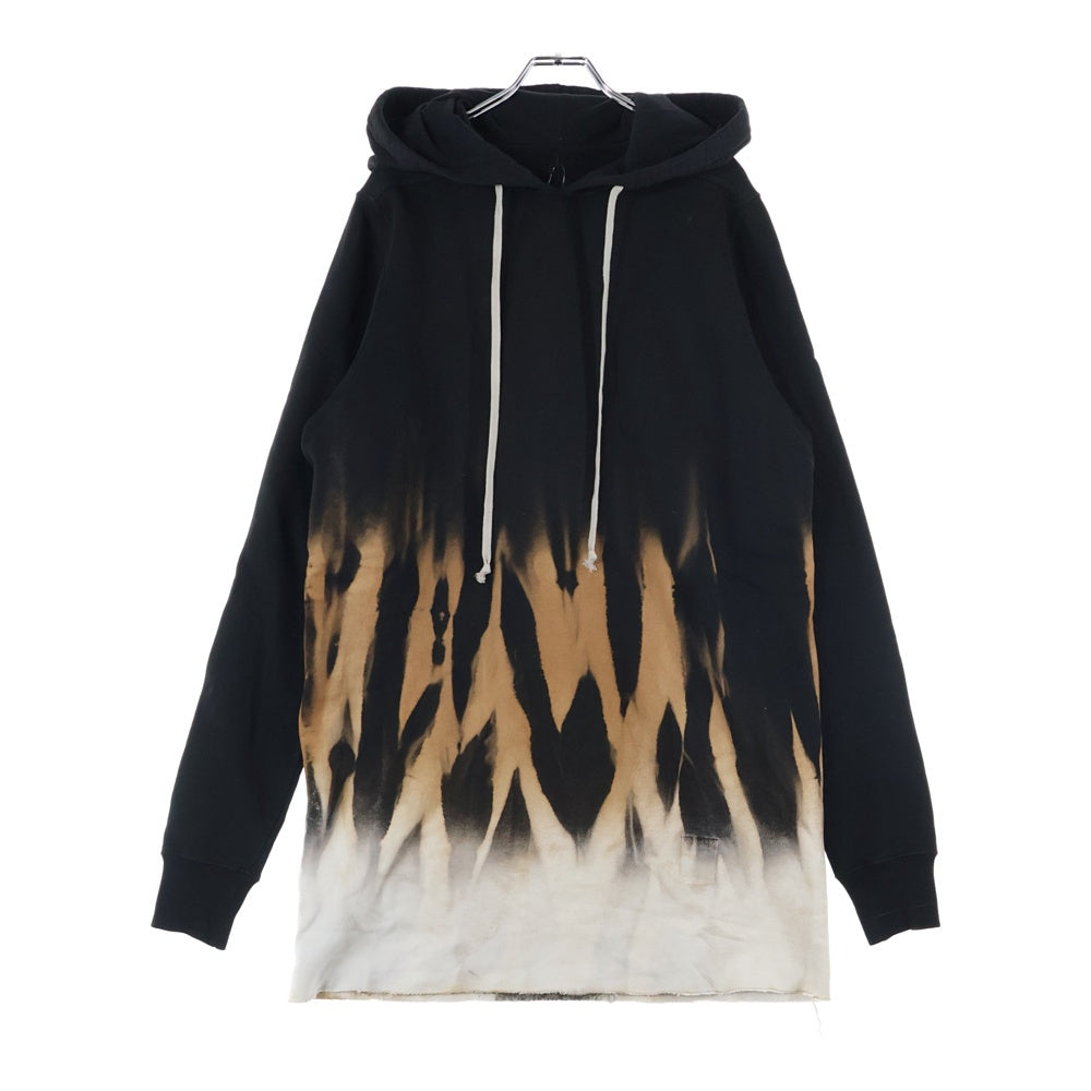 DRKSHDW(ダークシャドウ) 24AW Sun Popover Hoodie プルオーバー ロングスウェットパーカー フーディー ブラック DU02D2285-FSUN