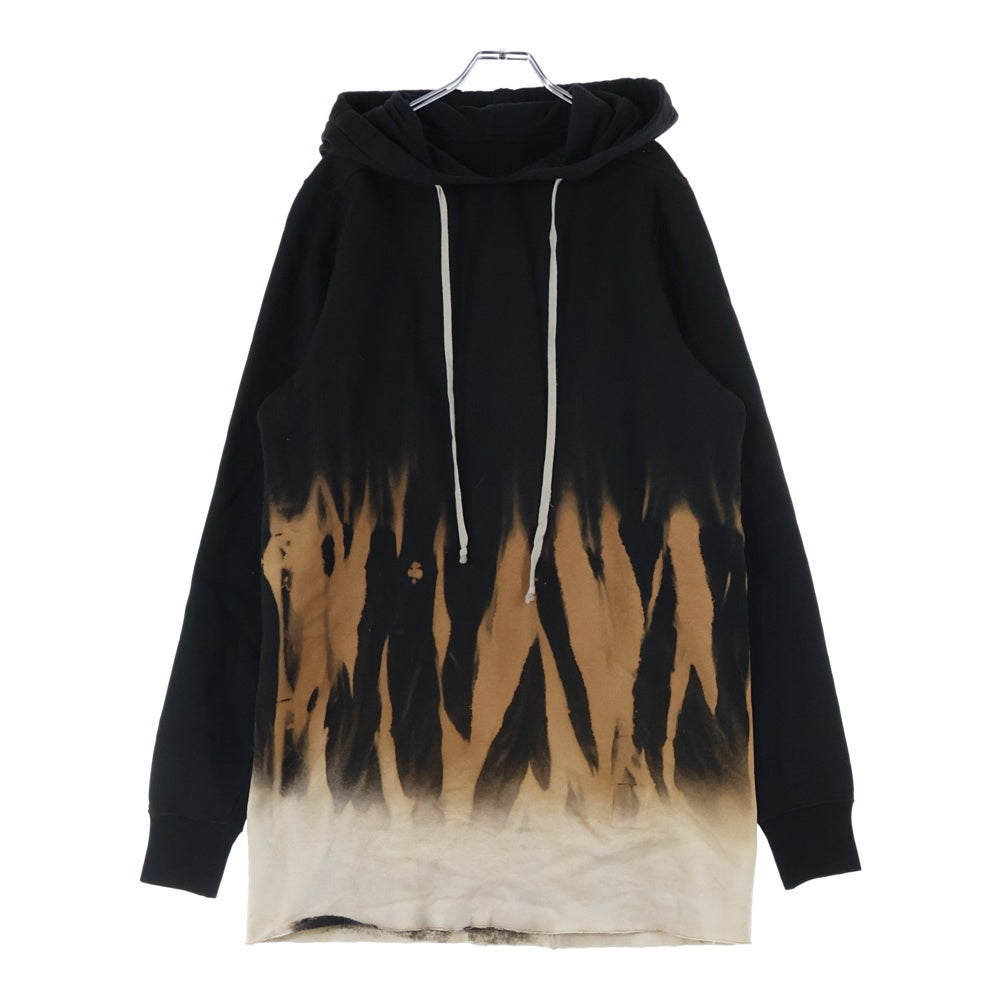 DRKSHDW(ダークシャドウ) 24AW Sun Popover Hoodie プルオーバー ロングスウェットパーカー フーディー ブラック DU02D2285-FSUN
