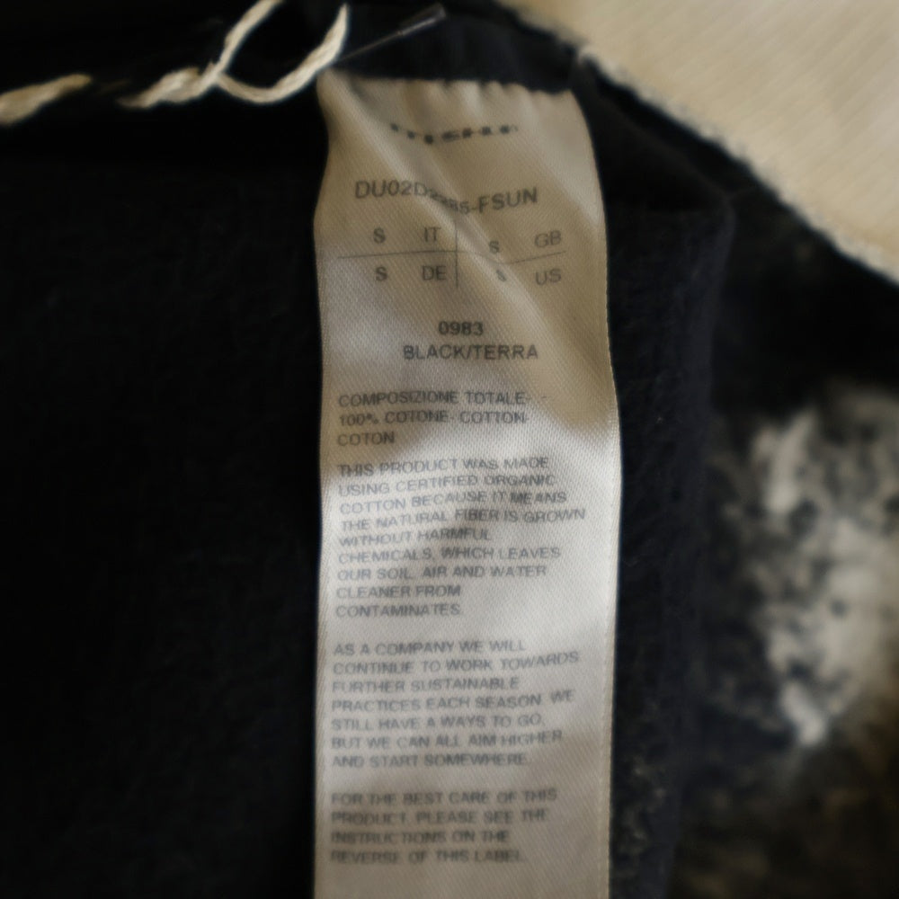 DRKSHDW(ダークシャドウ) 24AW Sun Popover Hoodie プルオーバー ロングスウェットパーカー フーディー ブラック DU02D2285-FSUN