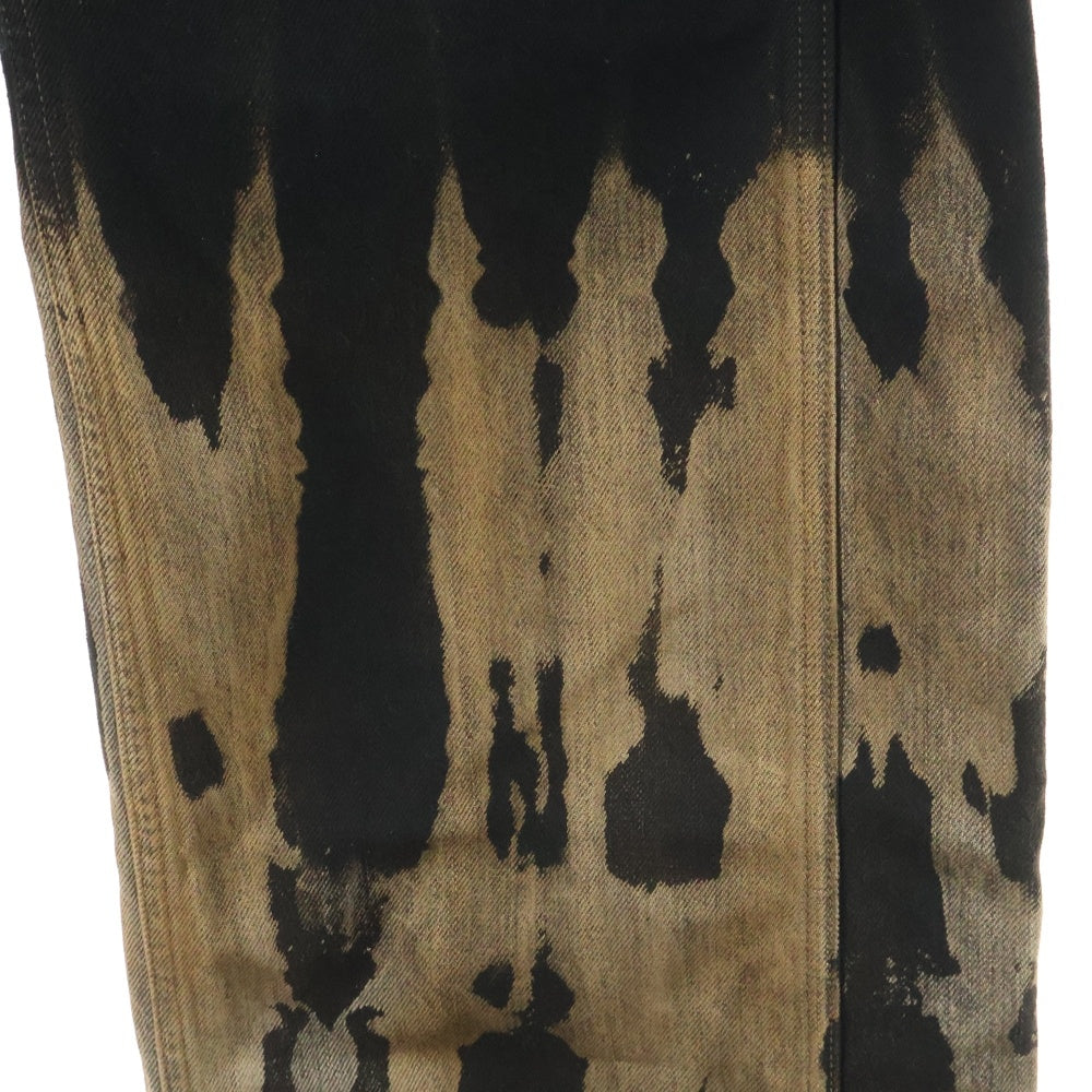 DRKSHDW(ダークシャドウ) 24AW Sun Pusher Pants デニムプッシャーパンツ ブラック DS02D2222-FSUN