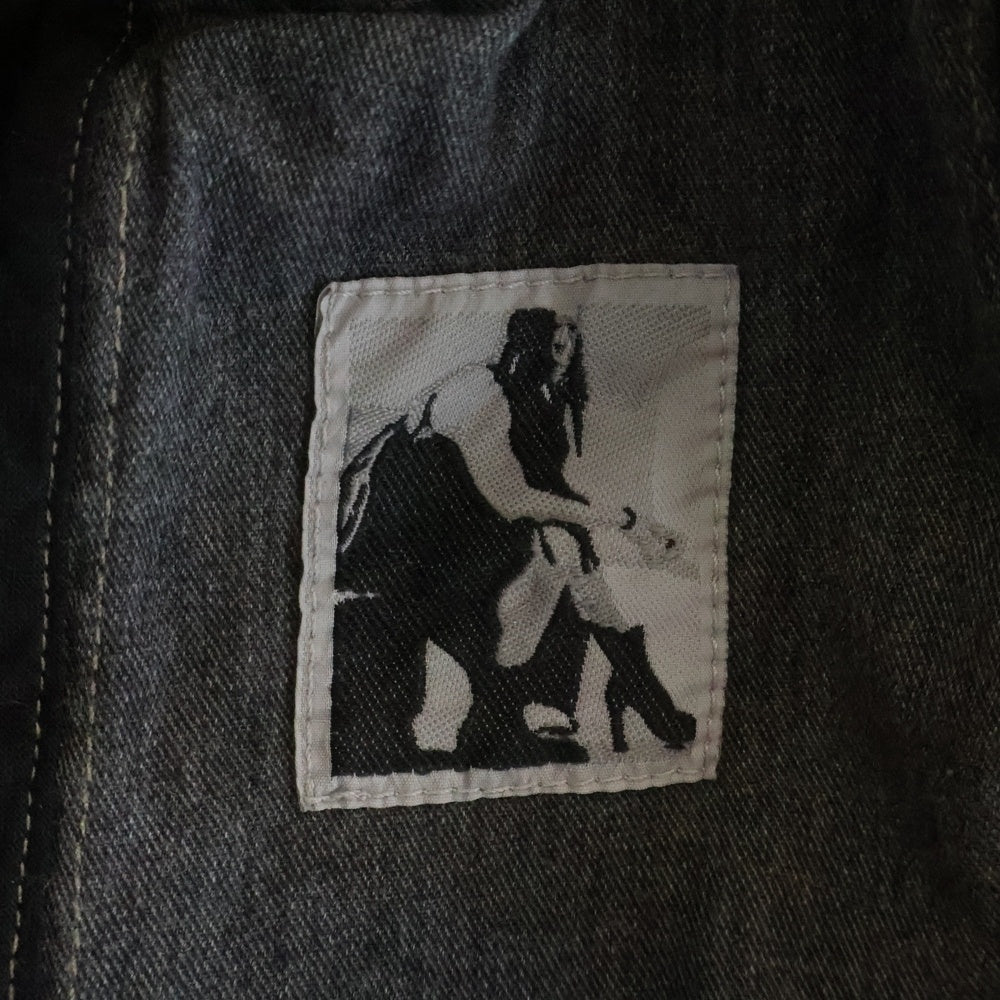 DRKSHDW(ダークシャドウ) 24AW Sun Pusher Pants デニムプッシャーパンツ ブラック DS02D2222-FSUN