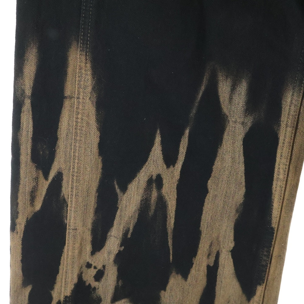 DRKSHDW(ダークシャドウ) 24AW Sun Pusher Pants デニムプッシャーパンツ ブラック DS02D2222-FSUN