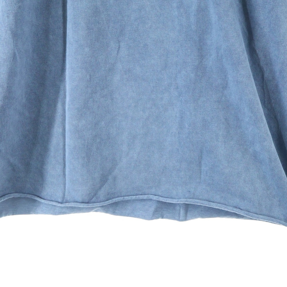 KITH(キス) 20SS LAX Pigment Dyed L/S T-Shirt ロゴプリント フェード加工 長袖Tシャツ ロンT グレー KH3672