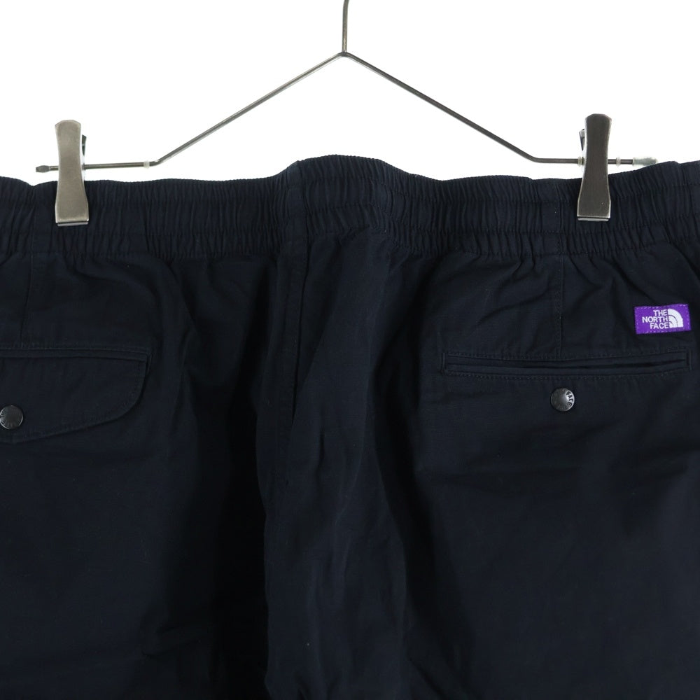 THE NORTH FACE PURPLE LABEL(ノースフェイスパープルレーベル) Ripstop Shirred Waist Pants リップストップ シャーリング ウエストパンツ ブラック NT5054N