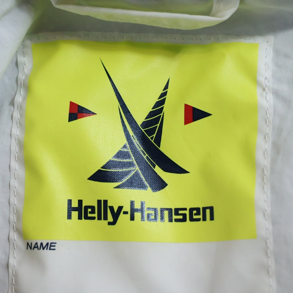 HELLY HANSEN(ヘリーハンセン) Formula ZIZ Wind Jacket フォーミュラ ジップアップナイロンジャケット パーカー フーディー ホワイト HH32033